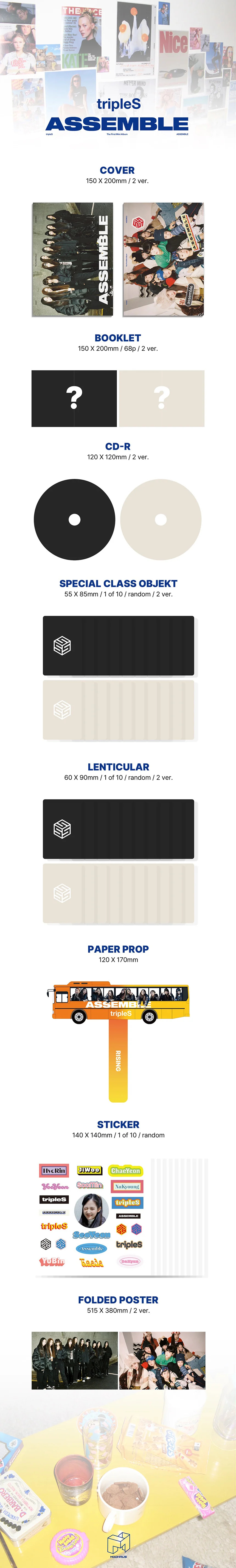 TRIPLES ASSEMBLE ALBUM INFO